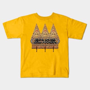 Leather Wayang From Indonesia Kids T-Shirt